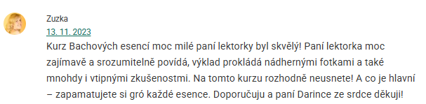 zpětná vazba absolventek zuzka t.